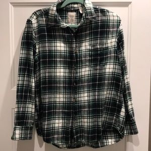 Green flannel